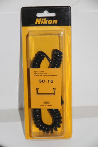 Nikon sync cord pc - sc-15, to
