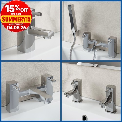 Modern chrome square - chrome,