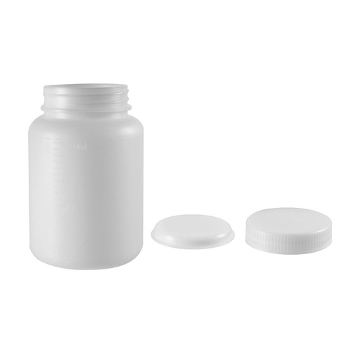 Plastic lab reagent bottle - lab,