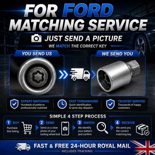 Ford locking wheel bolt nut - ford,