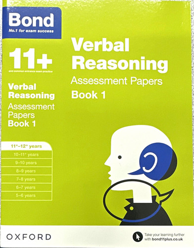 Bond verbal reasoning - 11+,