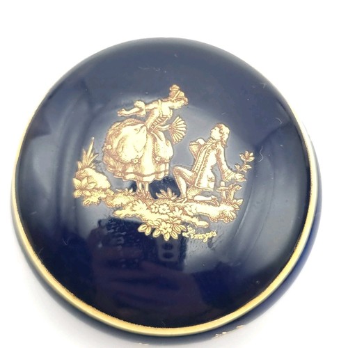 Limoges porcelain trinket box - limoges,