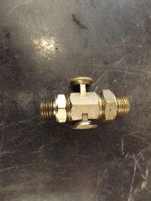 VINTAGE MOTORCYCLE ENOTS  PETROL GAS FUEL TAP PET COCK AJS NORTON TRIUMPH BSA B