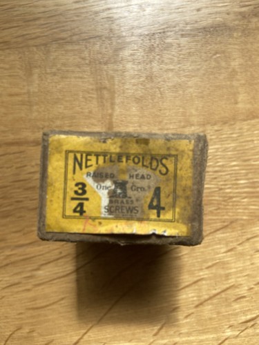 Nettlefolds x 4 raised - x,