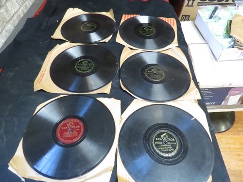 Lot vintage 78 rpm - lot, 6,