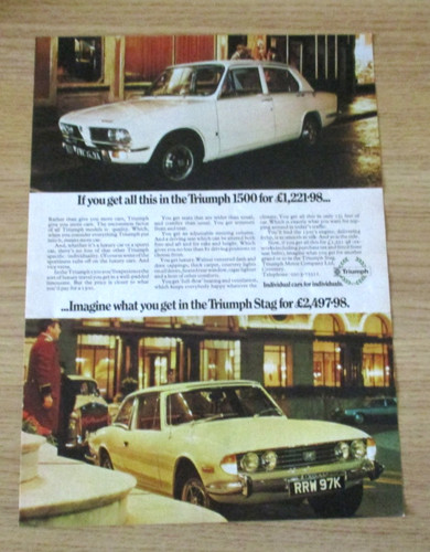 Triumph 1500 stag - 1500, /
