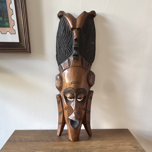 Large hand carved african - hand,