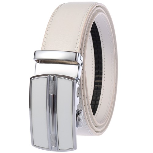 Men leather ratchet - leather, belt