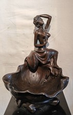 Bronze Nude Woman Bowl Dish
