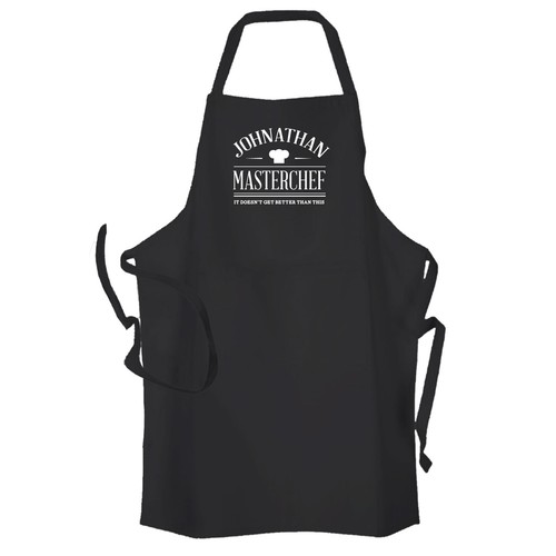 Personalised mens master chef - personalised,