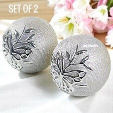Silver Butterfly Ball Set Home
