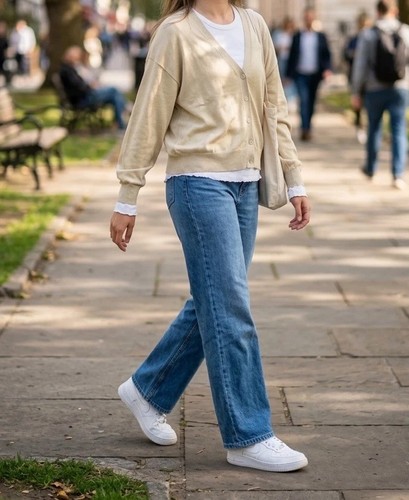 Zara beige cardigan - zara, size