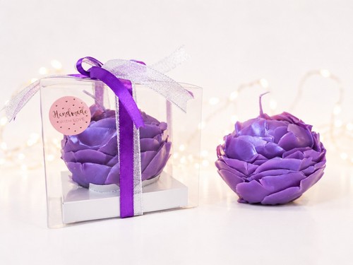 Handmade beeswax peony - handmade,