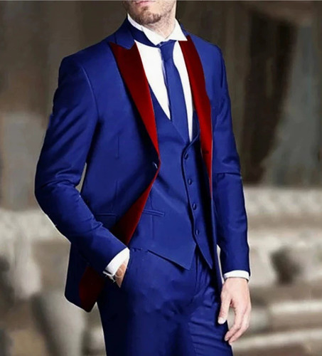 Mens suits peak lapel bestman - mens,