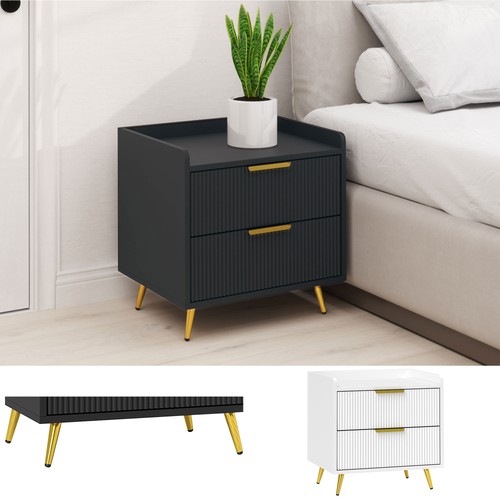 Modern bedside table - table, 2