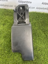 BMW E46 3 Series Black Centre Leather Armrest Genuine Oem #17a4