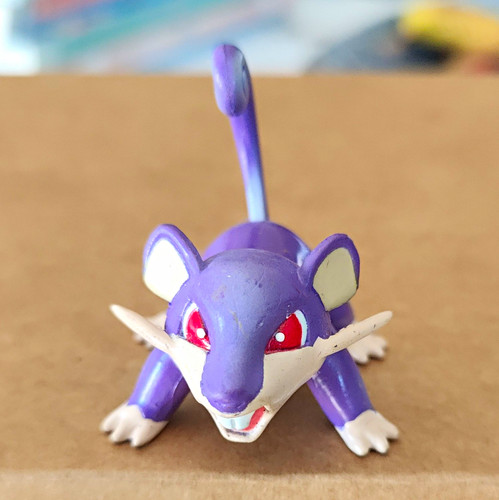 Tomy pokémon rattata - pokémon,