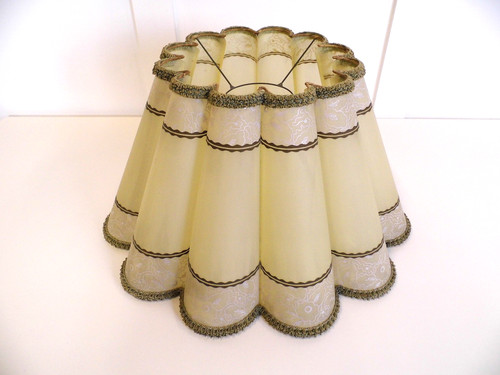 Vintage art deco scalloped - art,