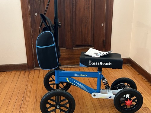 Blessreach wheel knee walker - 4-wheel,