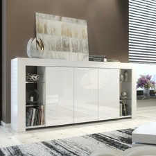 164cm White High Gloss