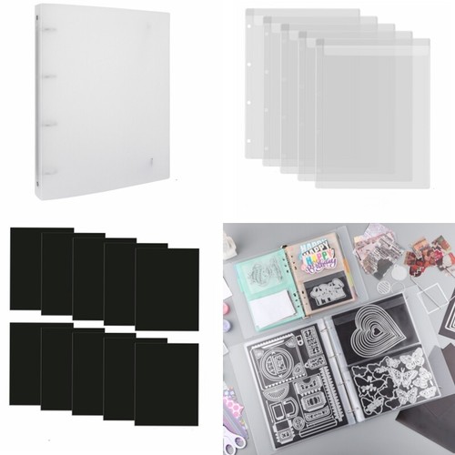 Clear plastic storage folder - clear,