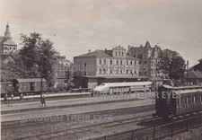 Original photo German Rail Zeppelin at Lippstadt Station 1931 Schienenzeppelin