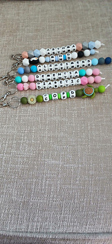 Awareness silicone beaded - awareness,