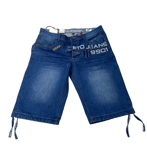 Eto jeans combat blue denim - eto,