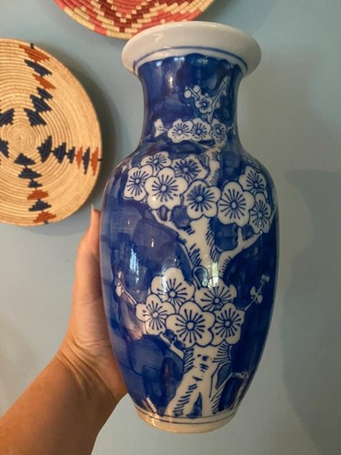 Vintage chinese blue - vintage, blue-and-white
