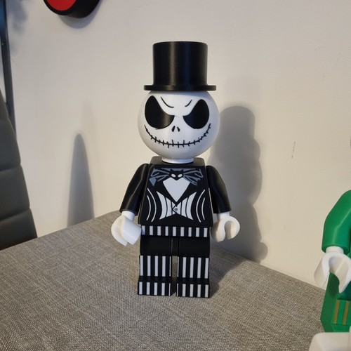 Jack skellington brick styie - skellington,