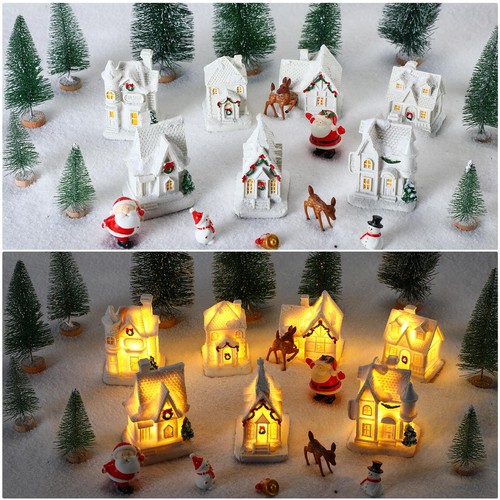 Led christmas village - village, sets