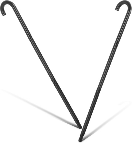 Child black walking cane - child's,