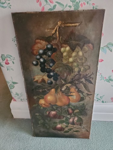 Antique oil painting - antique,