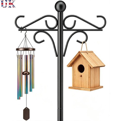 Bird feeder pole - bird, pole,large