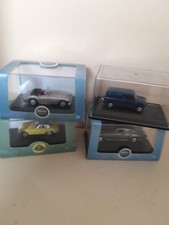 4× 1/76 OO gauge Oxford Diecast Model Cars  All 2 Door Job lot.