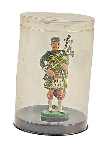 Painted metal miniature - metal,