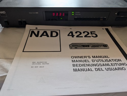 Nad 4225 stereo tuner with - stereo,