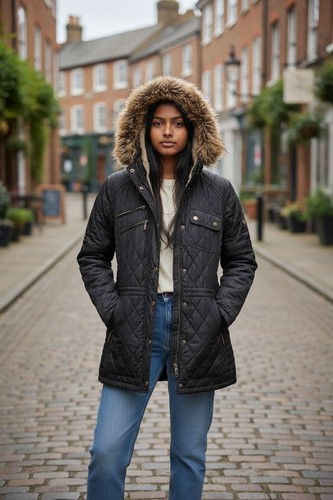 Women barbour jacket black - women,