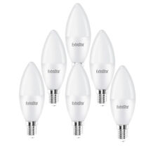 6/10 Pack Small Screw E14 5W/6W/7W LED Candle Light Bulbs Energy Saver Warm Cool