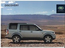 Land Rover Discovery 2014-2015 UK Market Sales Brochure SDV6 SE Tech HSE Luxury