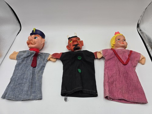 Vintage punch judy - &, rubber