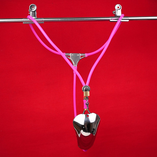 Stainless steel male chastity - male,