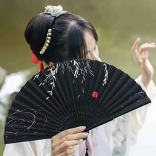 Folding hand fan vintage - folding,