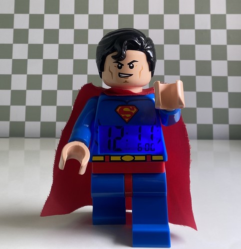 Lego superman alarm clock - superman,