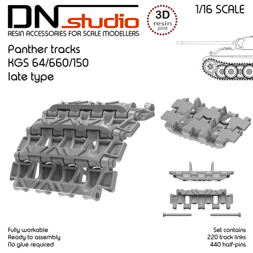 Panther late type - type, 3d