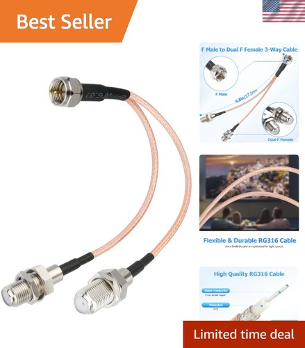 Type rg6 splitter coax - f-type,