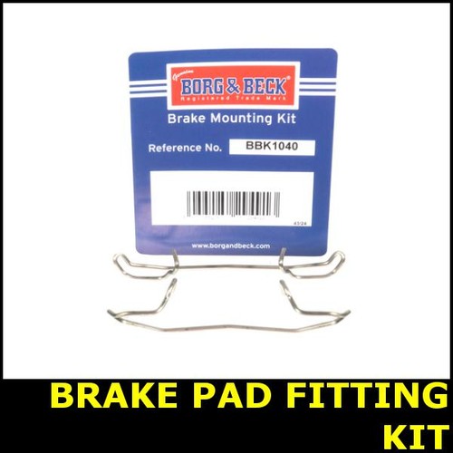 Brake pad fitting kit rear - kit,