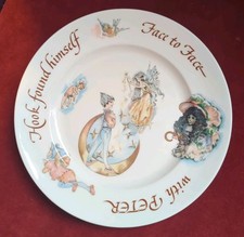 Peter Pan & Captain Hook Plate Vintage