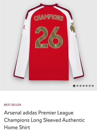 Arsenal champions home - champions,
