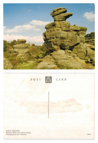 Postcard brimham rocks - postcard,